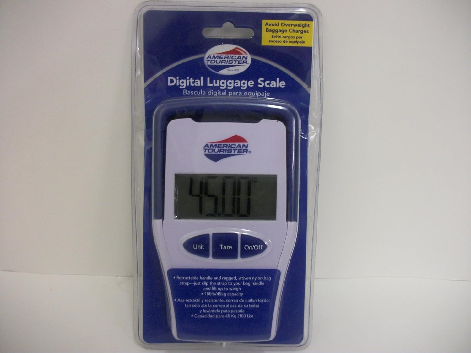 digital luggage scale american tourister
