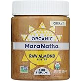 MaraNatha Organic Raw Almond Butter, Non GMO, 12 Ounces (Pack Of 6)