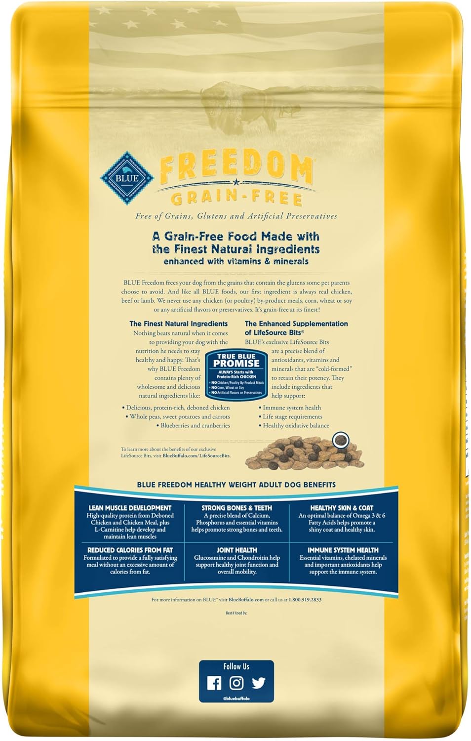 blue buffalo freedom ingredients