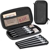 OZCHIN Smell Proof Bag Hard Shell Pocket Organizer Case (Black)