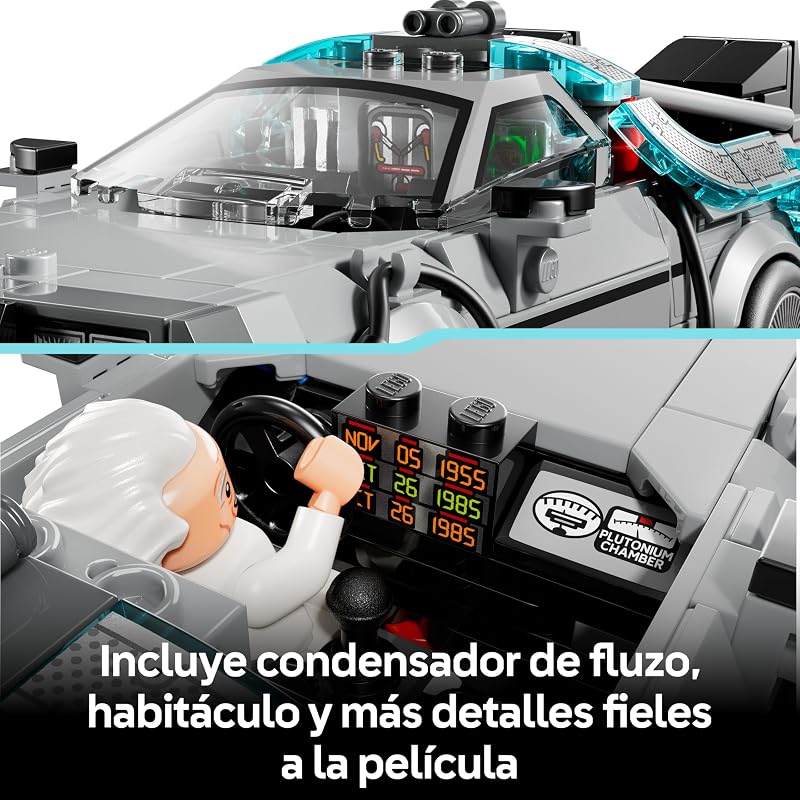 Speed Champions Máquina del Tiempo de Regreso al Futuro 77256