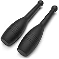 Synergee Indian Clubs 1lb, 2lb, 5lb, 10lb & 15lb. Power Clubs - Exercise Weight Club Bells - Grip and Forearm Strength Trainer - Sold in Pairs