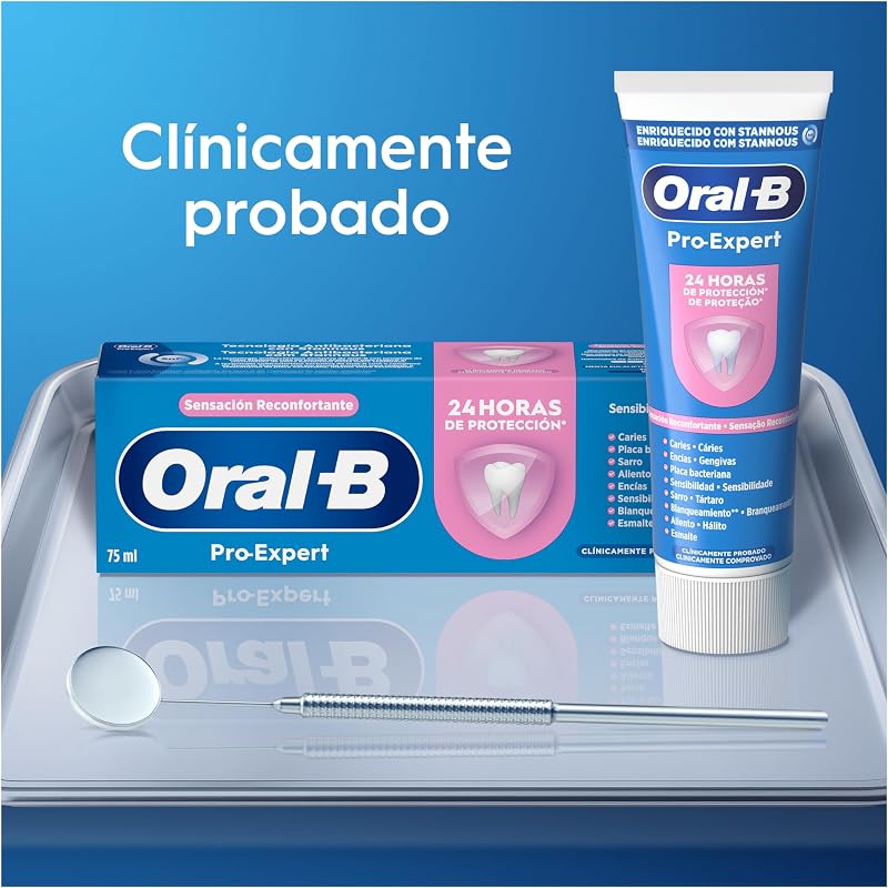 Dentífrico Pro-Expert Sensibilidad y Blanqueamiento, Pack 12x75 ml