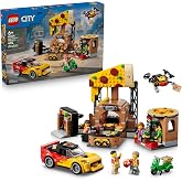 LEGO City Pizza Delivery Experience with Vehicles 60496 | Building Toys for Boys &amp; Girls, Ages 6+, Toy Car &amp; Playset for Pretend Play, 5 Minifigures, 494 pieces, Gift Idea