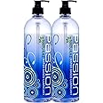 Twin Pack Natural Water-Based Lubricant, 34 oz Each, Total 68oz