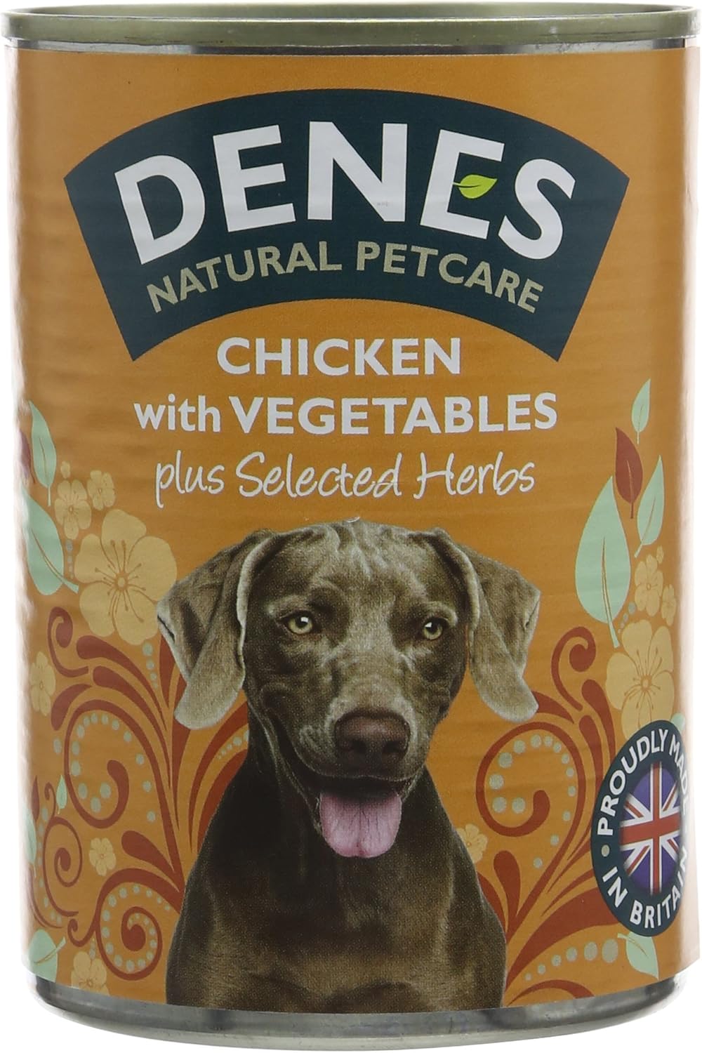 Denes Complete Adult Wet Dog Food Chicken and Vegetables, 12 x 400 g, 400 g (Pack of 12)