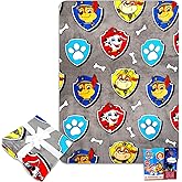 Paw Patrol Fleece Blanket Set - Bundle with Soft Blanket Plus Stickers, More for Kids, Adults, Children | Cozy Paw Patrol Fleece Throw 50" x 70”