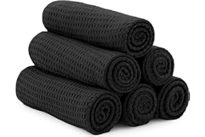 S&T INC. Microfiber Gym Towels, Yoga Towel for Home and Gym Bag, 16 Inch x 27 Inch, 6 Pack