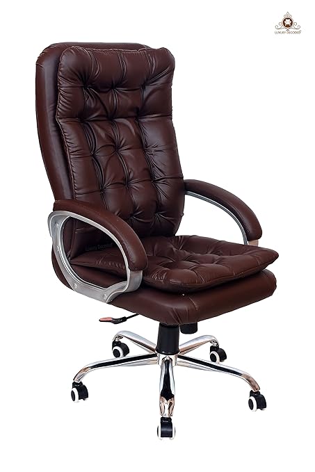 Luxury Decoded Ravishing Series In Chromium Steel High Back