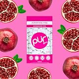 PUR Gum Sugar Free Pomegranate Mint Xylitol 55 Pieces Pack of 6 Vegan view 3