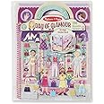 Melissa & Doug Puffy Sticker Activity Book: Day of Glamour - 196 Reusable Stickers