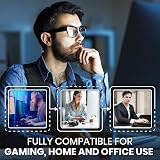 New Horrizon Gaming Mouse Pad 290x210x5mm Non-Slip Black Desk Mat view 7