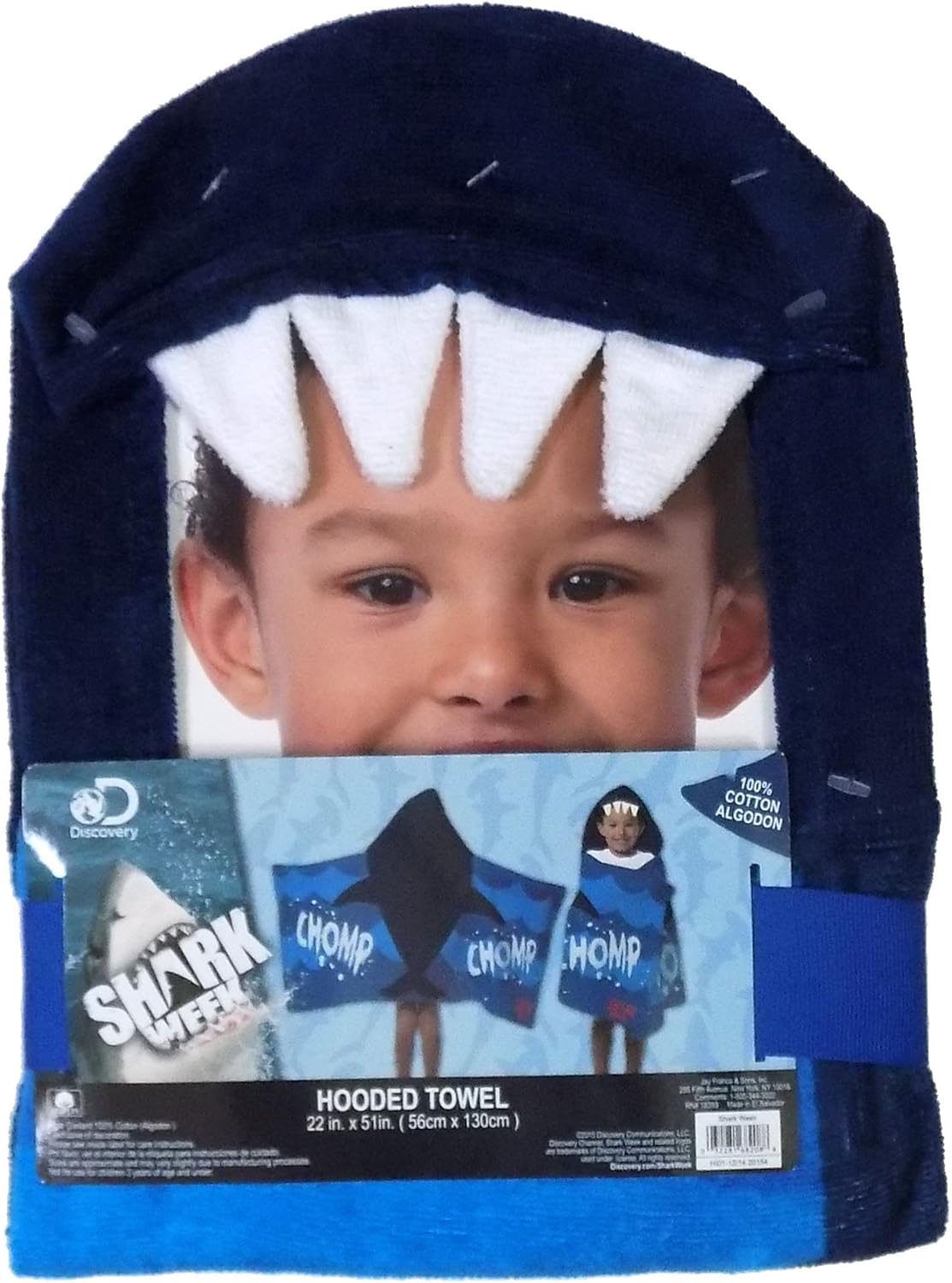 Discovery Shark Week Hooded Towel