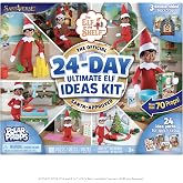 The Elf on the Shelf 24-Day Ultimate Daily Scene Kit | Includes 70+ props, 24 daily scene ideas, and a planning calendar. Scout Elf not included.