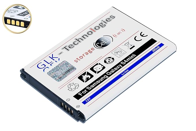 - 30% NUR FÜR Kurze Zeit! Geld zurück Garantie - Kaufen ohne Risiko! GLK-Technologies® MEGA Akku kompatibel mit Galaxy S4 Min