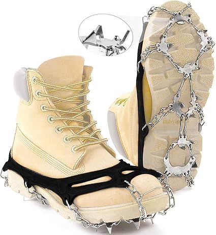 ice fishing spikes for boots