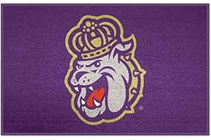 FANMATS 971 NCAA - James Madison Dukes Starter Mat Accent Rug - 19in. x 30in. | Sports Fan Home Decor Rug and Tailgating Mat