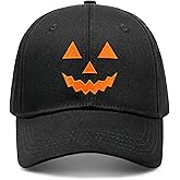 syienasdk Halloween Trucker Hat Embroidered Adjustable Washable Halloween Baseball Caps Gift for Men and Women