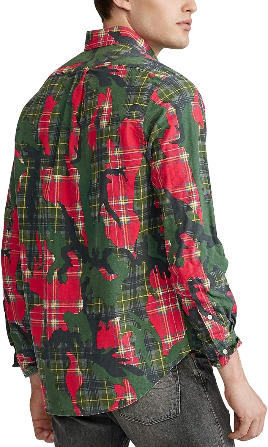 ralph lauren camo oxford