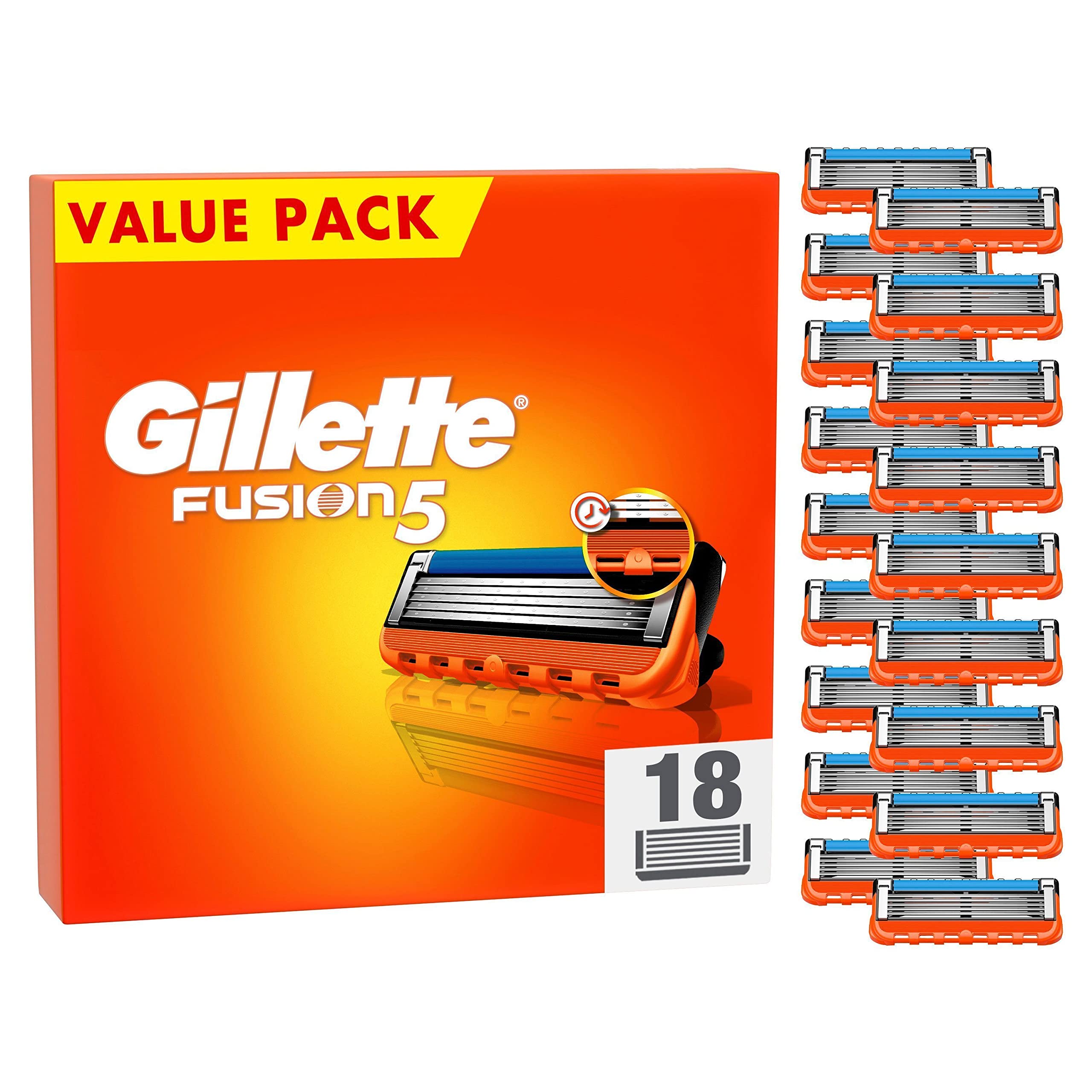 Mua Gillette Fusion 5 Razor Blades for Razors, 18 Replacement Blades ...