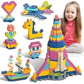 Tigerhu 1120pcs Building Blocks Set,Educational STEM Building Toy | Construction Block Toys Set Learning Playset Kit for Boys Girls, Child Brain Development Preschool Kindergarten Toy Age 3+