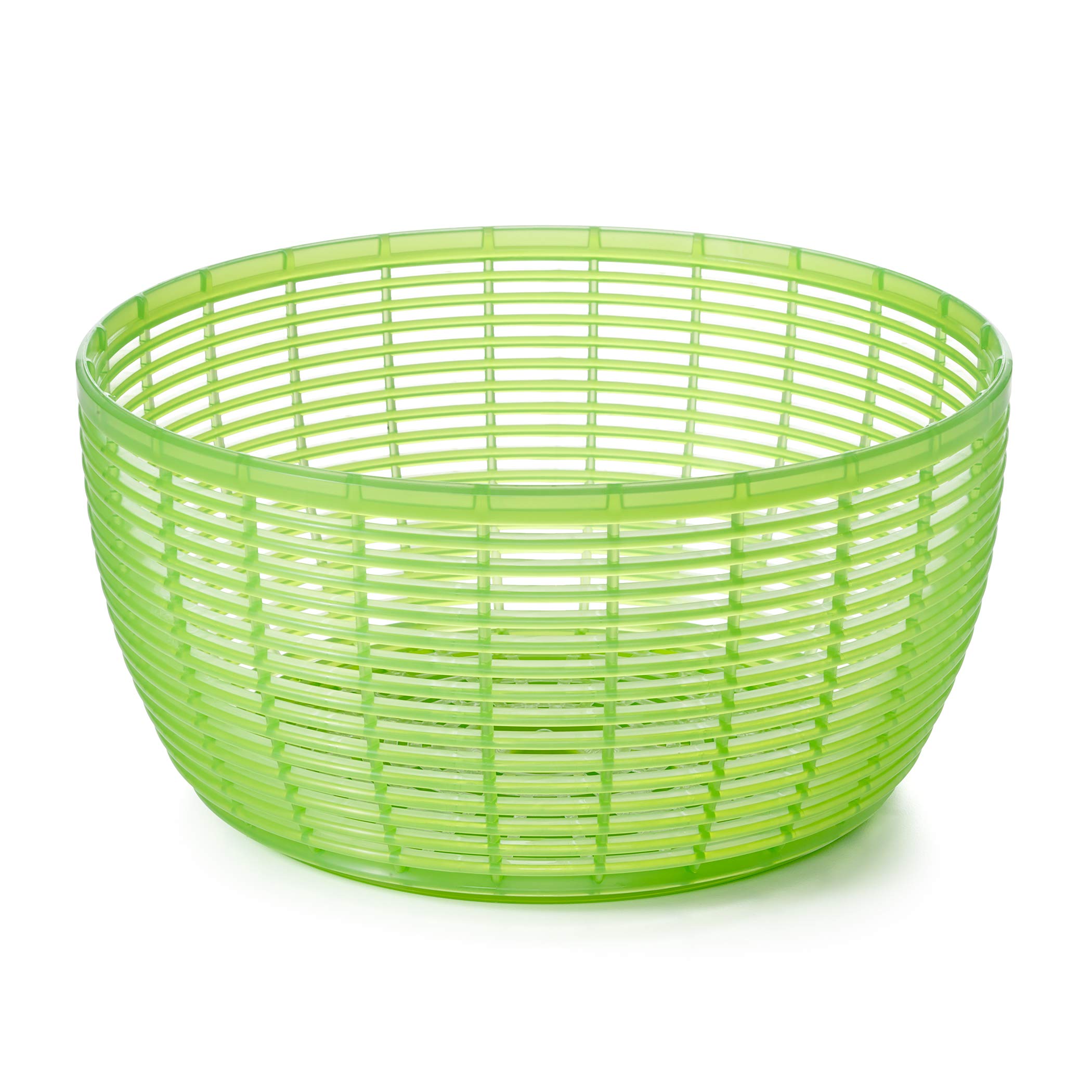 OXO Good Grips Salad Spinner - Large, Green Lettuce & Fruit Washer, BPA-Free, Easy One-Hand Pump