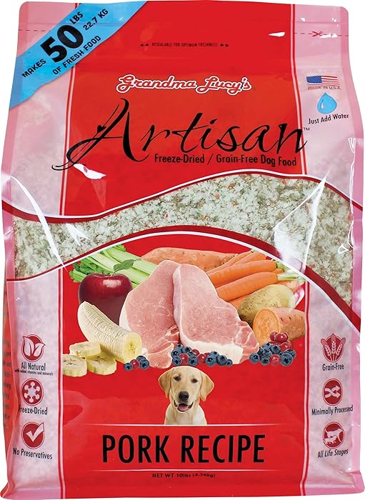 Grandma Lucy's Artisan Dog Food, Grain Free and Freeze-Dried