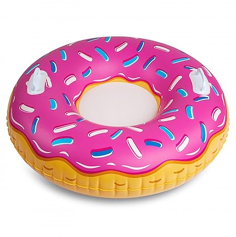 BigMouth Inc BMT-BMST-PD Trineo hinchable donut fresa ...