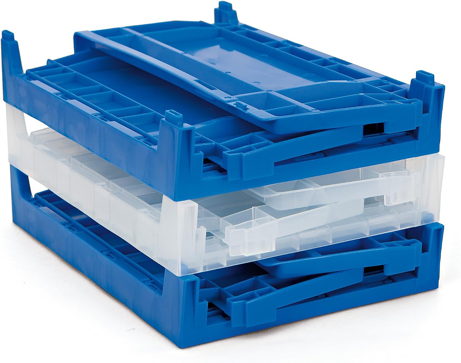 Tayg 210341 Stackable and Foldable Storage Bin mod. 60P, Transparent, Clear, 600 x 400 x 325 mm - Image 3