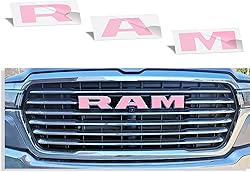 RAM Grille Emblem Overlay Decal Stickers 2025-2026