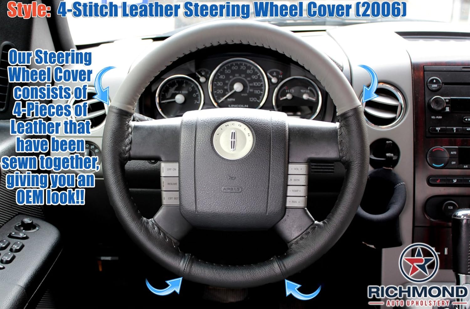 Richmond Auto Upholstery 2006 Lincoln Mark LT Genuine