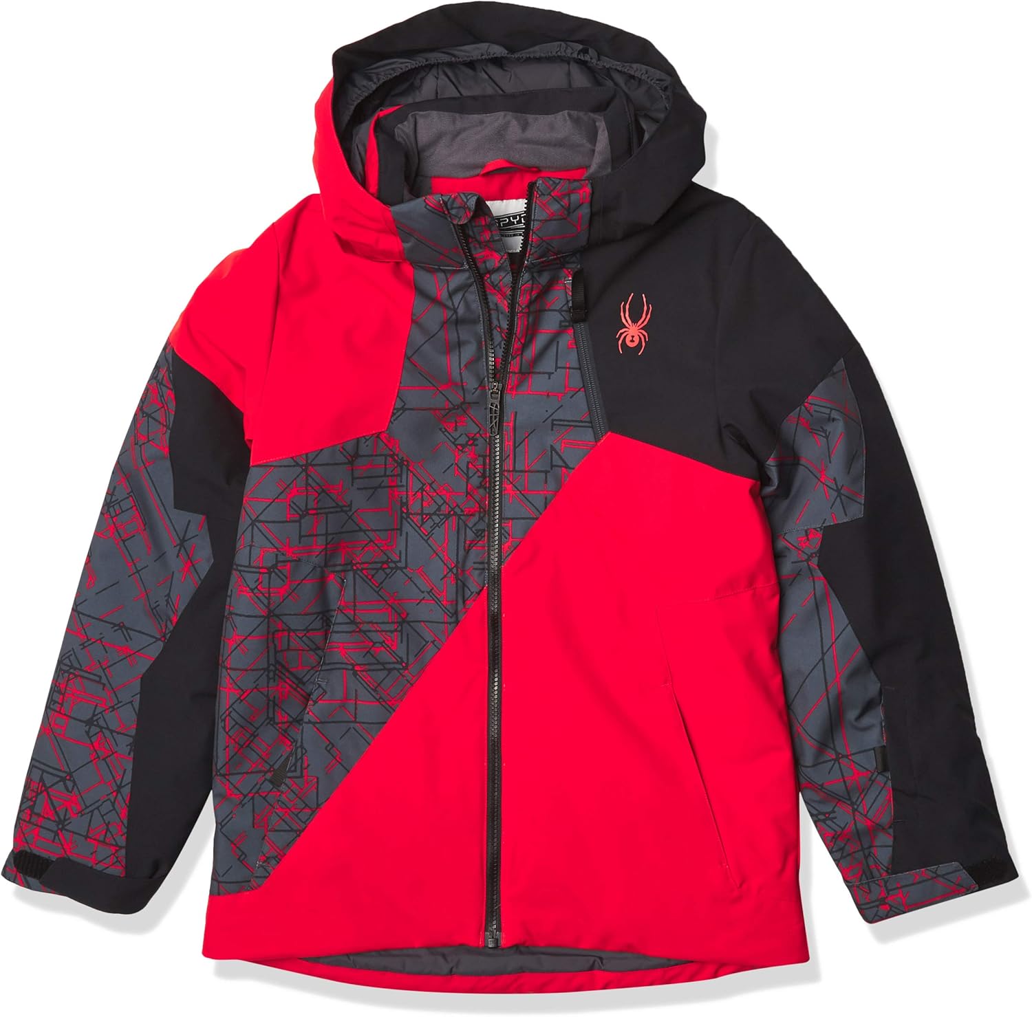Spyder boys Ambush Ski Jacket : Clothing