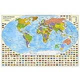 PAYOHTO Political World Map Jigsaw Puzzle 1000