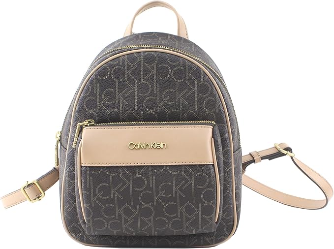 calvin klein key item signature backpack