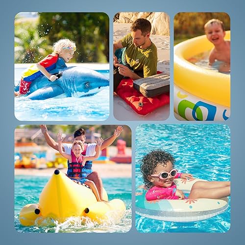 Portable Air Pump for Inflatables, Choseek Ultra-Mini Air Mattress