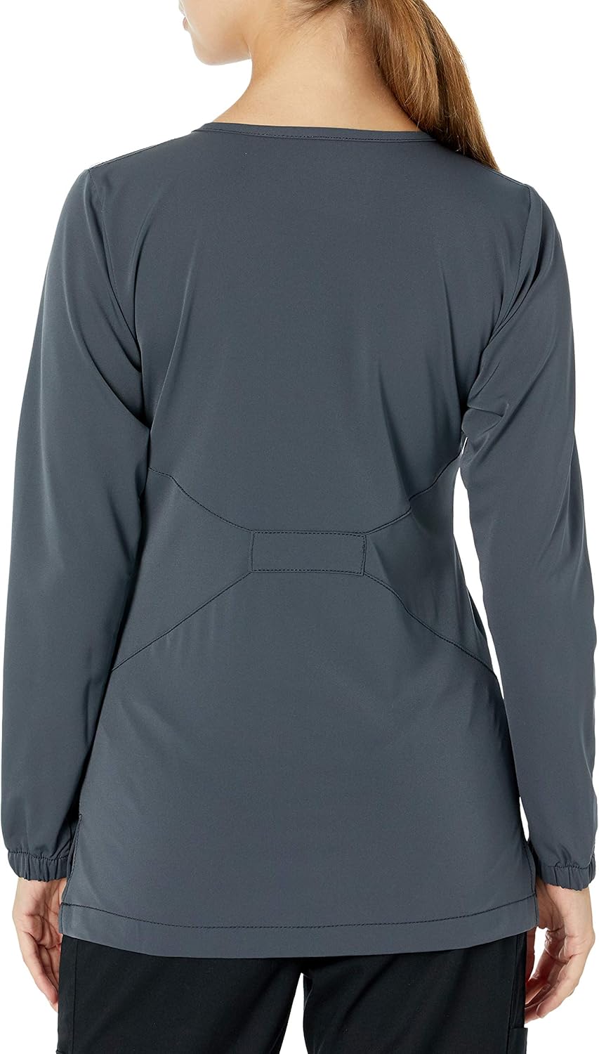 WonderWink Women's Hp Snap Front Scrub Jacket: Clothing