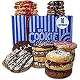 My Cookie Dealer Soft Baked Cookies, Secret Stash (10-Pack, 4oz Cookie) - Assorted Flavors Individually Wrapped Travel Snacks - Fresh & Chewy Gourmet Cookies Variety Pack for Snacking & Gifting