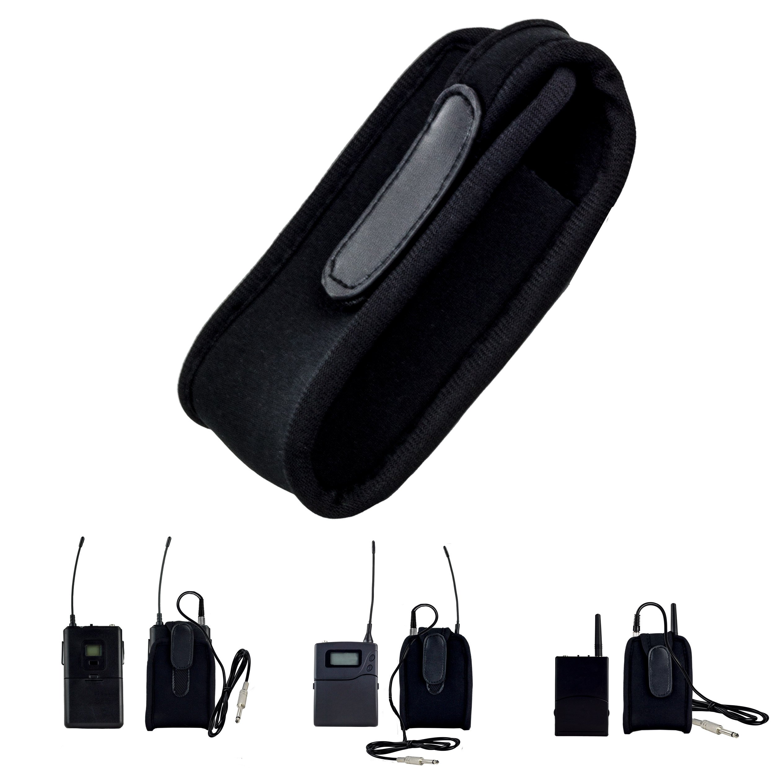 Neoprene Wireless Transmitters and Receivers Pouch/Holder/Holster for