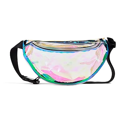 Holographic Neon Waist Bag with Adjustable Belt Kuwait Ubuy