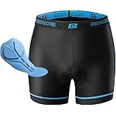ROCKBROS Men's Cycling Shorts, 3D Padded Bike Shorts for Men, Breathable and Easy-Drying Bike Shorts