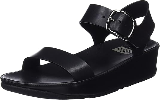 Amazon.com: FitFlop USA LLC Bon Sandal Black 8.5 M US: Shoes