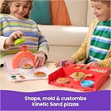 Kinetic Sand SquishPizza Rising Pizza Playset 452g 5 Tools 4 Colours view 2