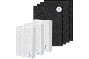 HPA100 HEPA Filter Replacement Compatible with Honeywell Air Purifier HPA Series, Compatible with HPA094, HPA104, HPA105, HPA