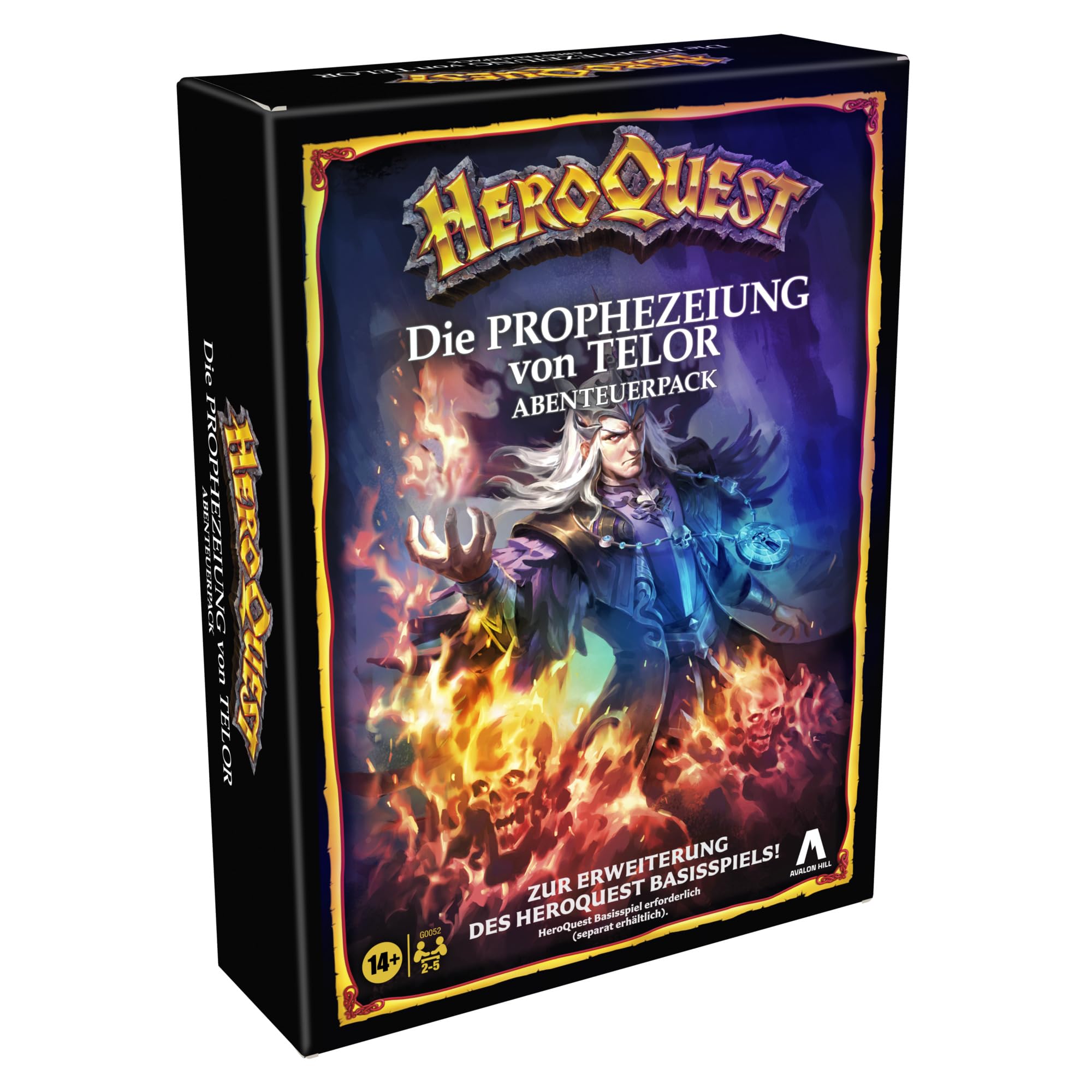 HeroQuest Die Prophezeiung von Telor Abenteuerpack, HeroQuest Basisspiel erforderlich, White, 178.001 mm x 55.001 mm x 238.001 mm 4