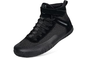 Hsyooes Mens Wrestling Shoes Boxing Shoe Fitness Sneakers