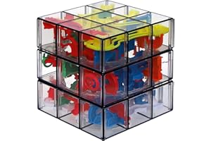 Rubik’s Perplexus Fusion 3x3 Gravity 3D Maze Game Brain Teaser Puzzle Ball | Anxiety Relief Items Cool Stuff | Sensory Toys f