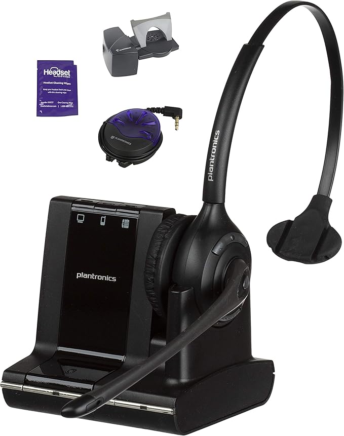 Plantronics Savi W710 Wireless Headset Bundle with Lifter