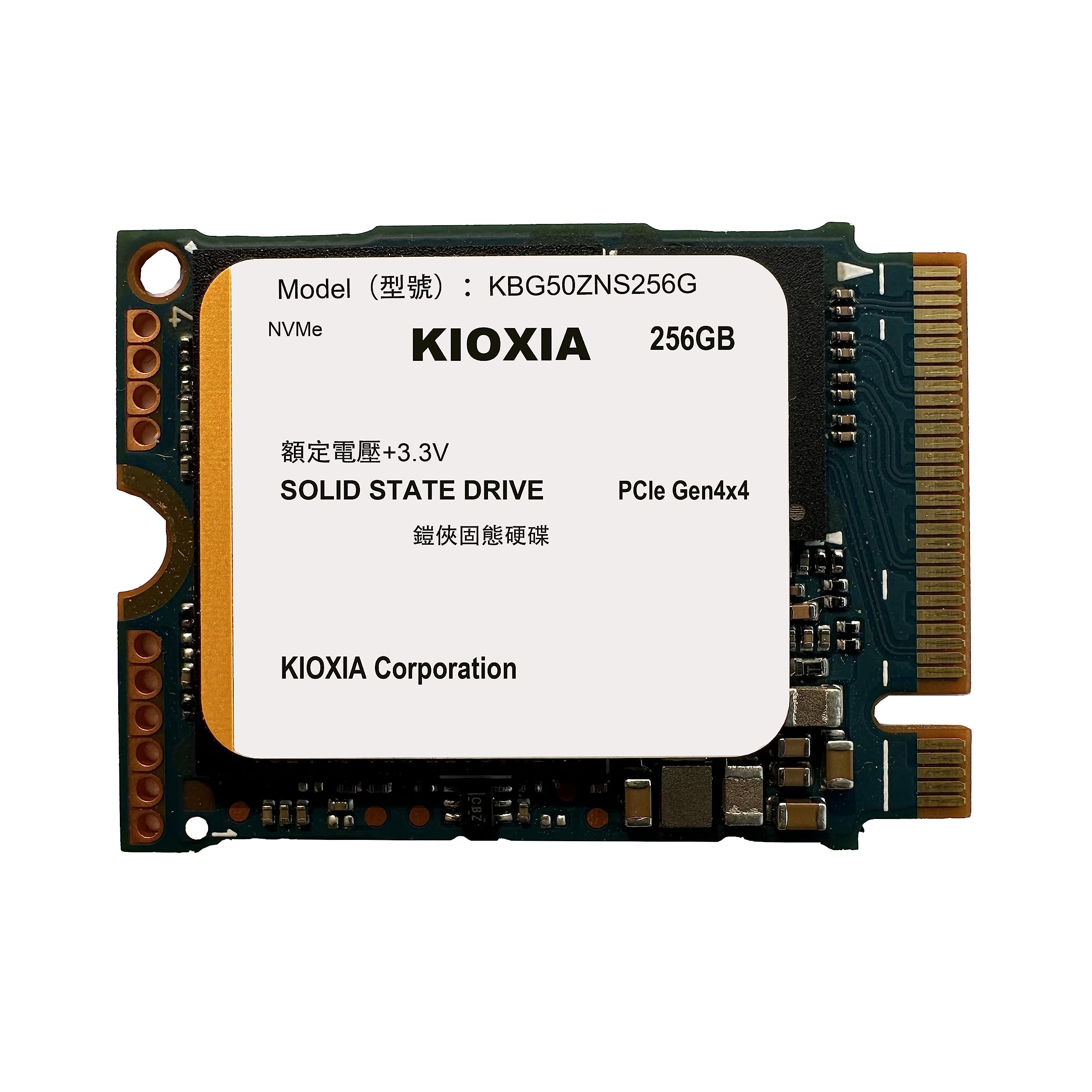 KIOXIA SSD 256 GB 2230 30mm NVMe PCIe Gen x BG5 (OEM