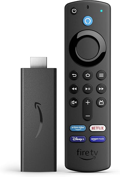 Amazon Fire TV Stick Certified Refurbished Alexa Voice Remote HD Streaming