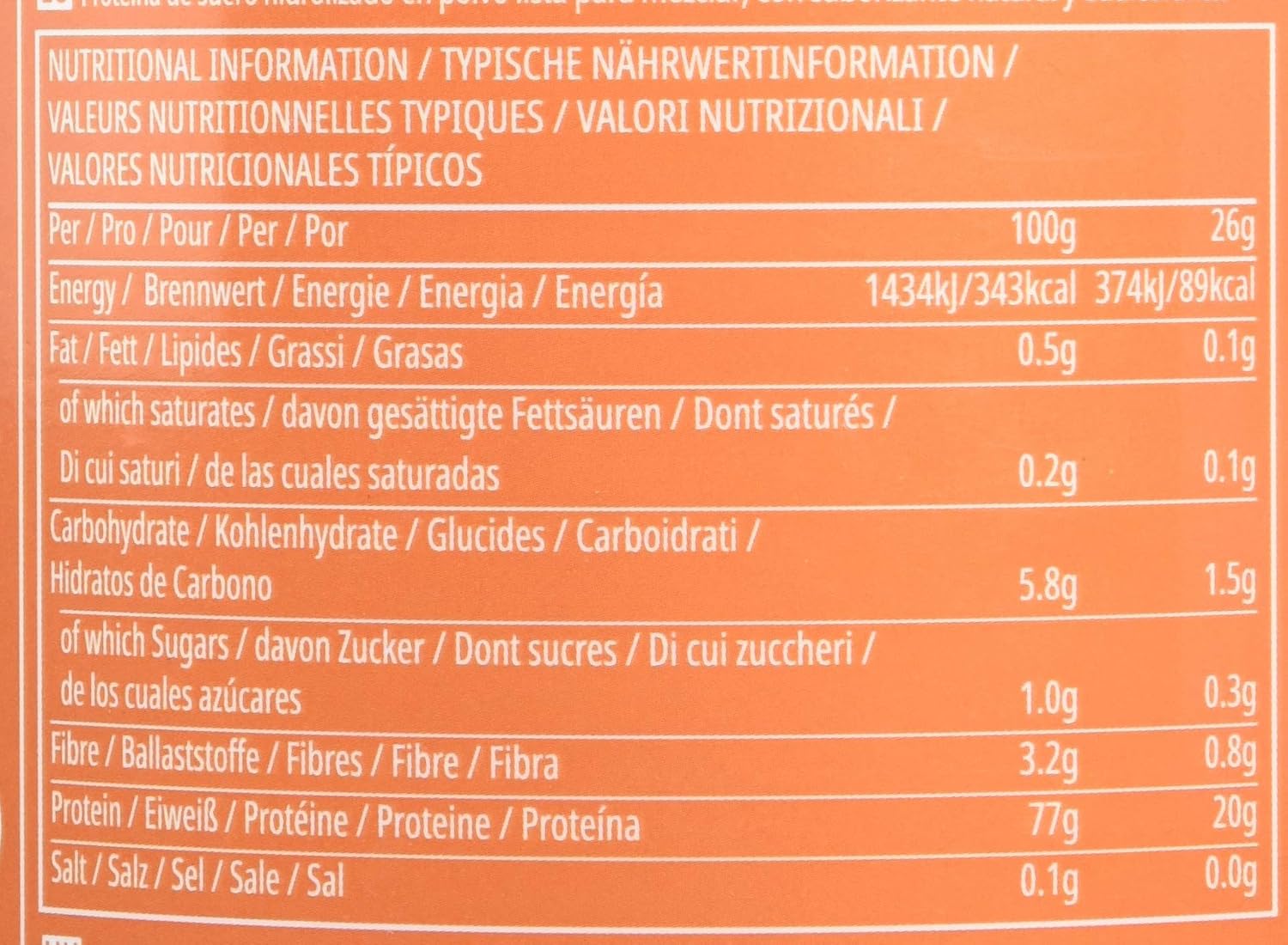 Myprotein Clear Whey Protein Isolate Powder, Orange & Mango, 20 Servings - Image 5